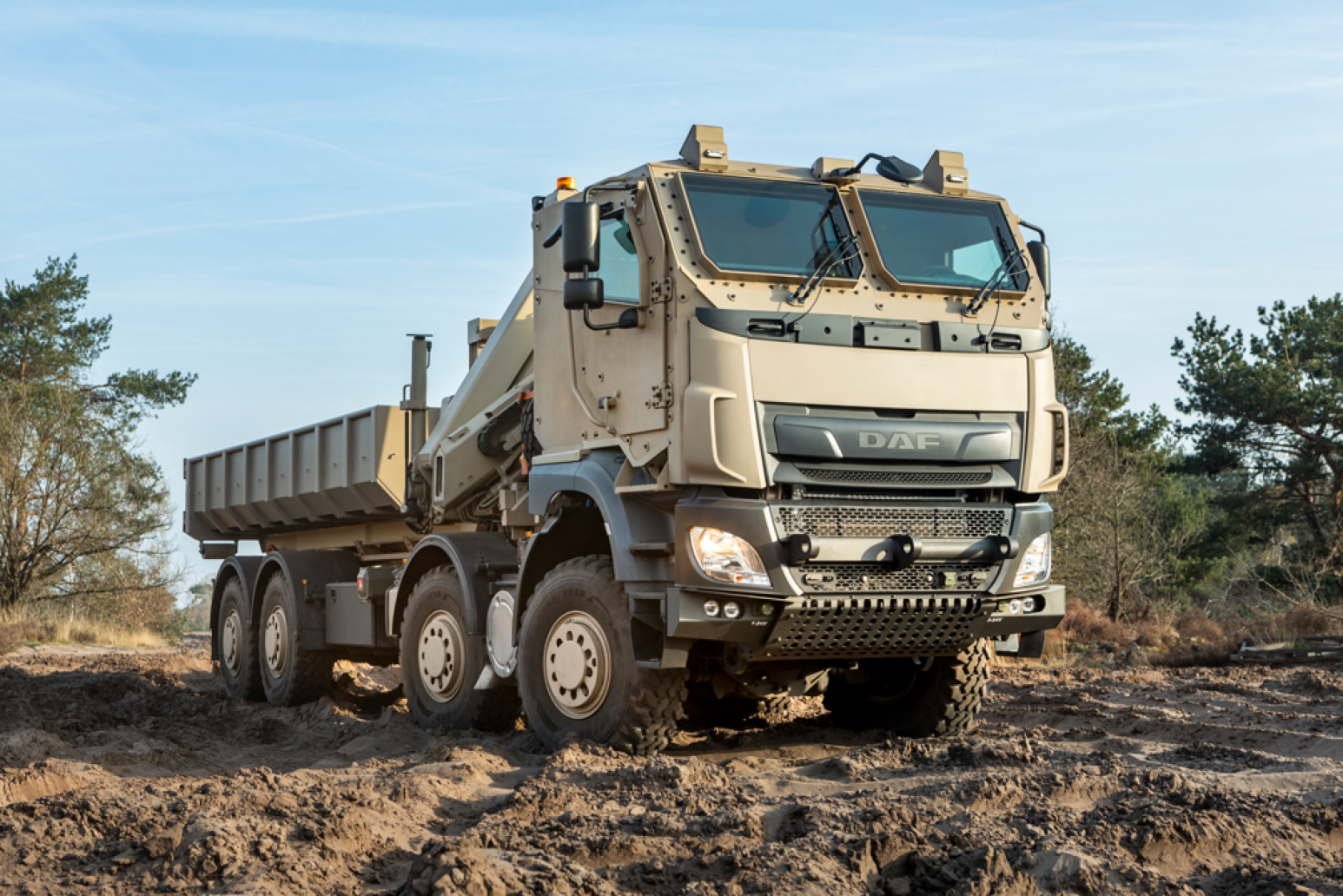 First DAF CF Military trucks delivered to Belgian Armed Forces