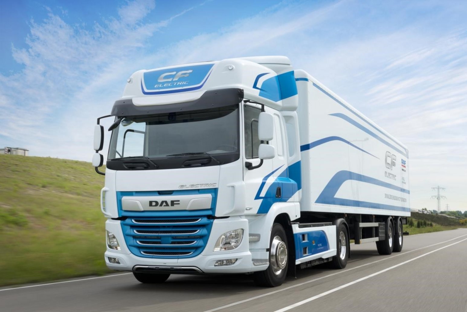 DAF CF Electric drives 150,000 electric kilometres