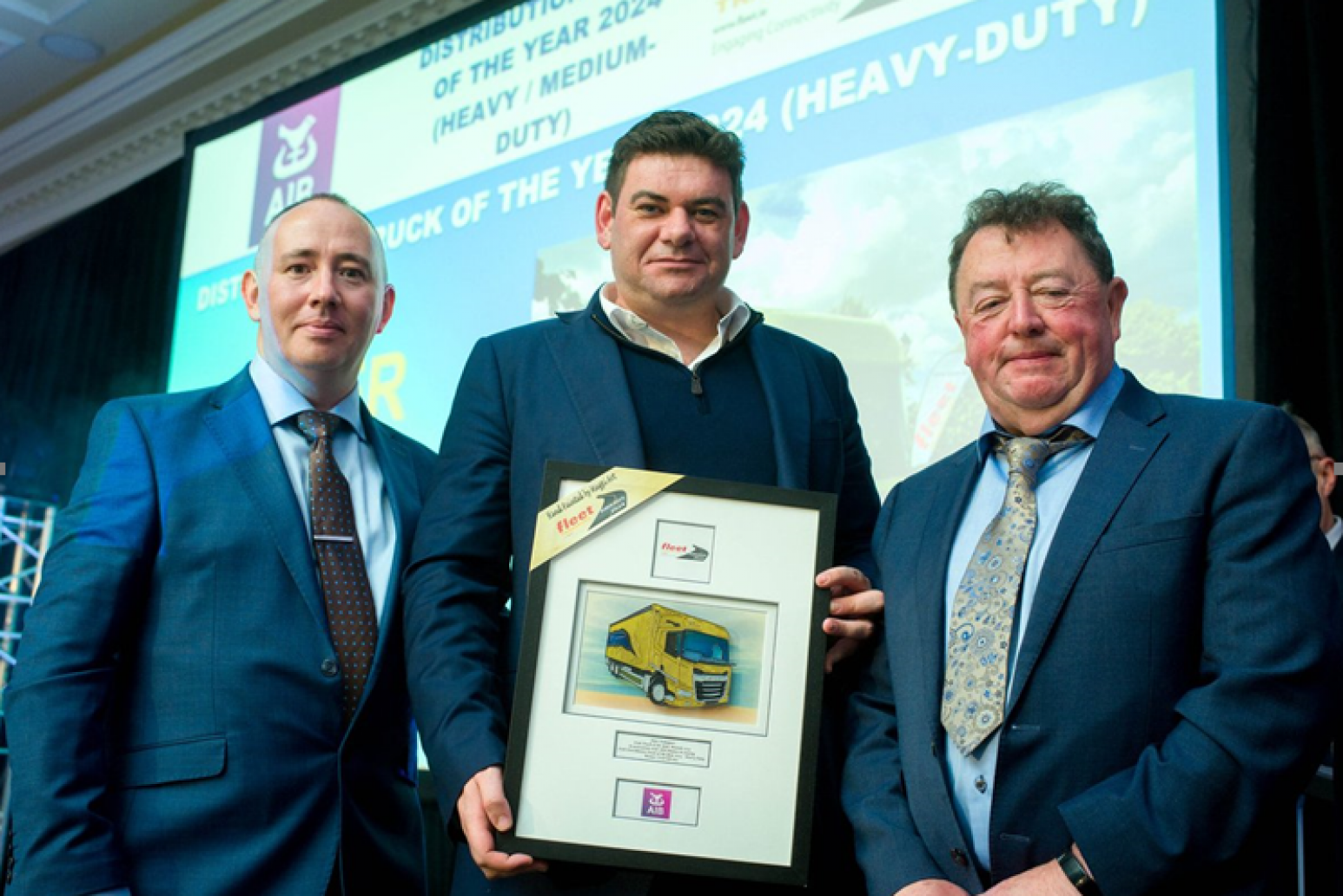 Double-top for DAF at the Fleet Transport Irish Truck of the Year Awards